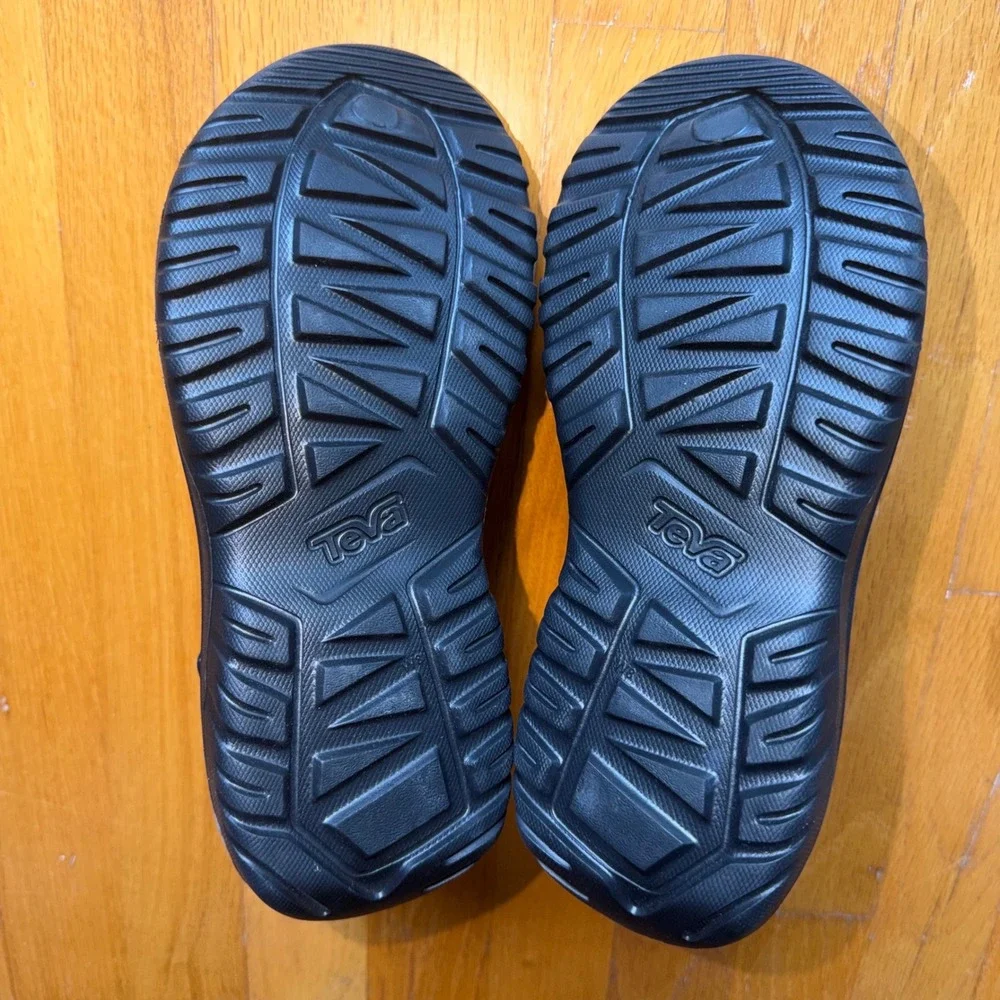 New Teva Hurricane Drift Black EVA Water Sandals Womens 8 Casual Athleisure